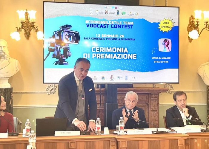 Provincia di Imperia - Cerimonia di premiazione del progetto #CorreggiloStile Team