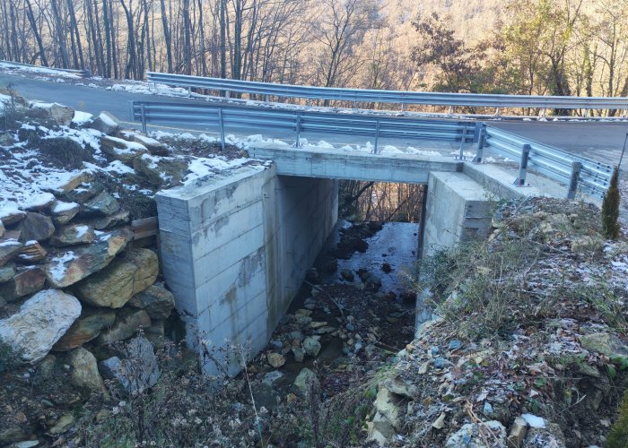 Lavori di adeguamento idraulico e ricostruzione del ponte lungo la SP 40 per 330 mila euro