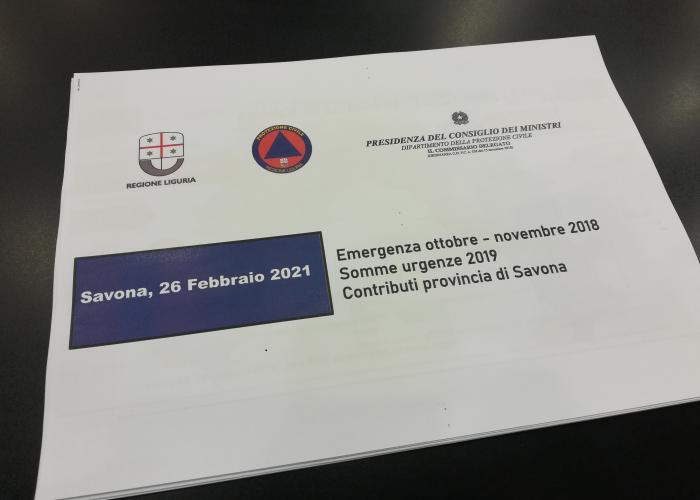 Riunione Regione-Provincia-Comuni inerente il Piano triennale degli stanziamenti destinati ai Comuni del terrtorio Provinciale a seguito degli eventi calamitosi del 2018 e 2019 Riunione Regione-Provincia-Comuni inerente il Piano triennale degli stanziamenti destinati ai Comuni del terrtorio Provinciale a seguito degli eventi calamitosi del 2018 e 2019