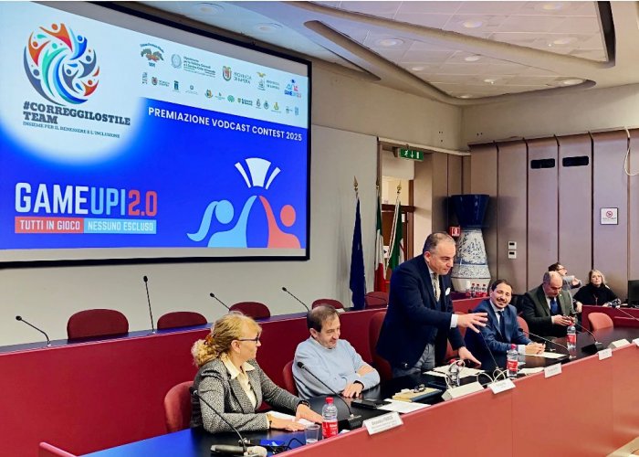 Premiazione del Vodcast Contest del progetto nazionale Game UPI 2.0: Tutti in gioco, nessuno escluso