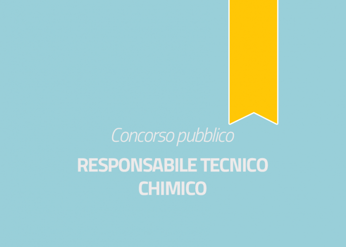 Responsabile Tecnico - Chimico - Cat. D Responsabile Tecnico - Chimico - Cat. D