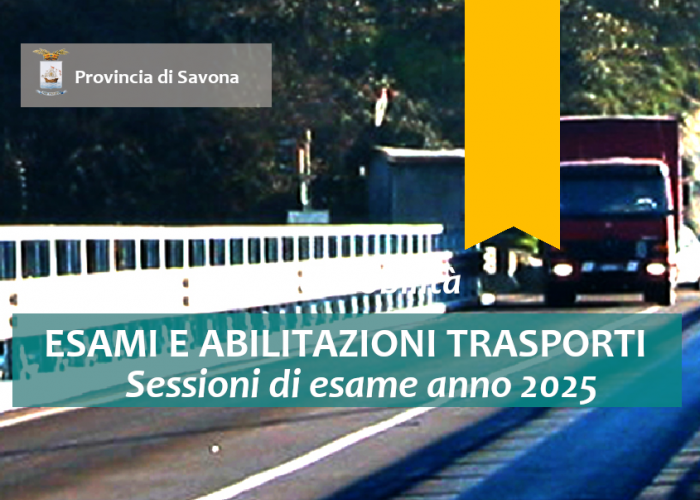 Esami e abilitazioni trasporti, sessioni di esame anno 2025