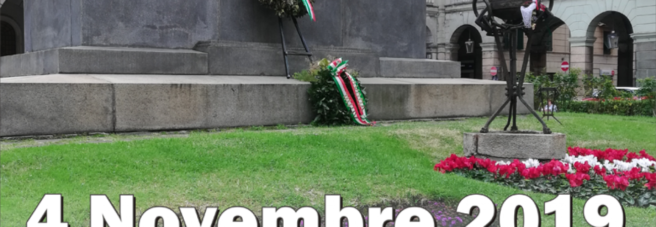 4 Novembre 2019 - Giornata dell'Unità Nazionale e delle Forze Armate