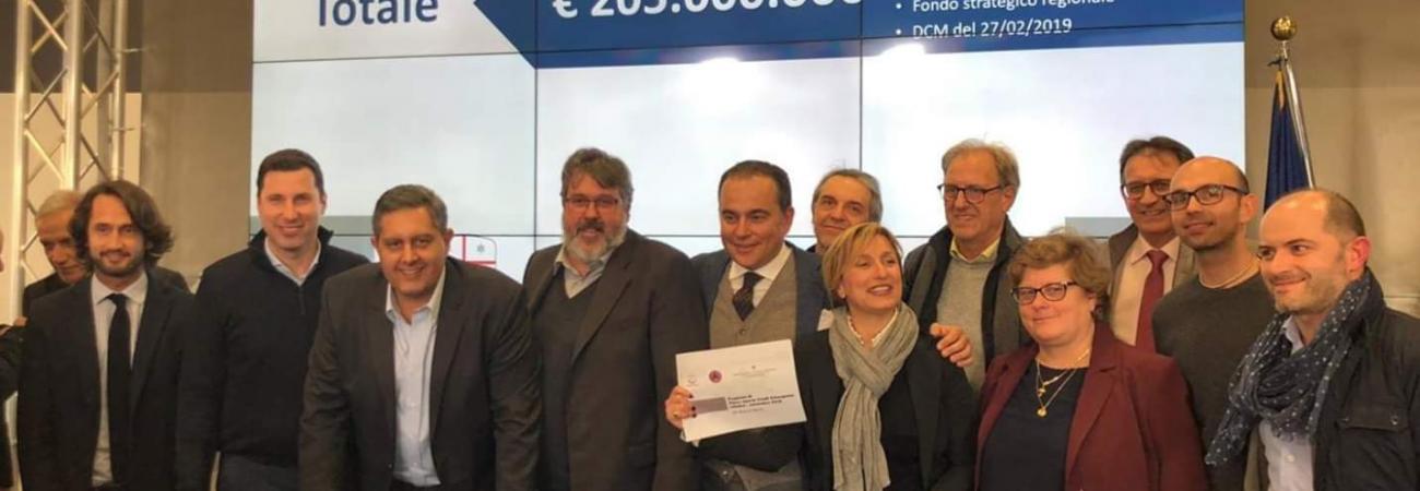 Genova, Sala Trasparenza Regione Liguria Conferenza stampa Fondo strategico 20/03/2019