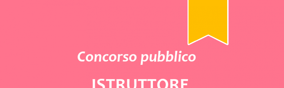 Concorso pubblico, per esami, per l'assunzione a tempo pieno e indeterminato di n.1 "Istruttore Amministrativo/Finanziario" - Area degli Istruttori - presso la Provincia di Savona