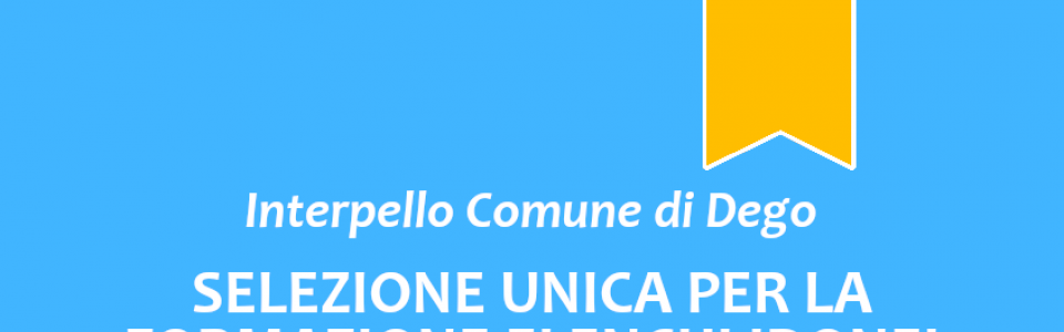 Interpello Comune di Dego