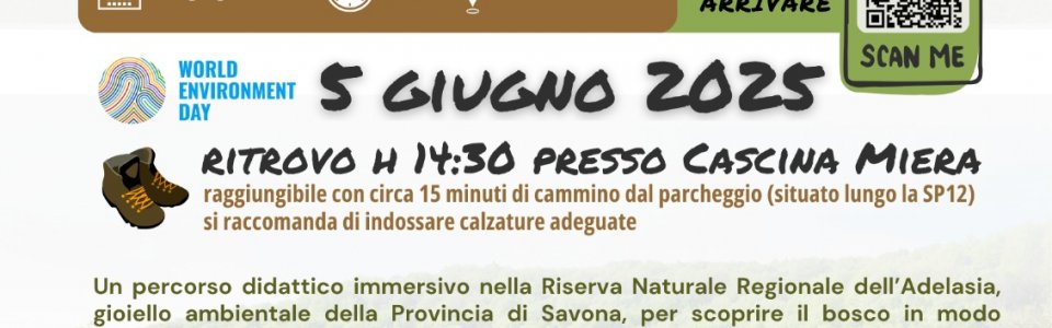 Inaugurazione del nuovo sentiero didattico "I Segreti del Bosco", 5 giugno 2025