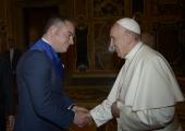 Città del Vaticano, Papa Francesco accoglie i Presidenti di Provincia