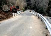 SP 542, terminati i lavori di messa in sicurezza sul ponte al Km22+030