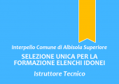 Interpello Comune di Albisola Superiore - Elenco di idonei "Istruttore Tecnico"