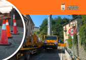 Attenzione procedono su SP 28 bis "del Colle di Nava" le operazioni di messa in sicurezza a Roccavignale