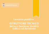 Concorso Istruttore Tecnico