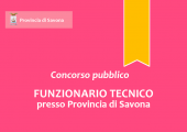 Concorso n. 2 "Funzionari Tecnici"