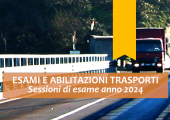 Esami e abilitazioni trasporti, sessioni di esame anno 2024