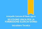 Interpello Finale Ligure - Istruttore Tecnico