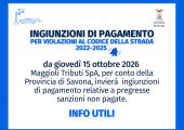 Ingiunzioni di pagamento per violazioni al Codice della strada 2022-2025: dal 15 ottobre in arrivo le notifiche tramite SEND Ingiunzioni di pagamento per violazioni al Codice della strada 2022-2025: dal 15 ottobre in arrivo le notifiche tramite SEND