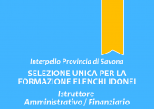 Interpello Provincia di Savona
