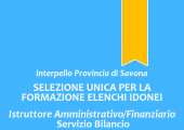 Interpello Provincia di Savona - Servizio Bilancio