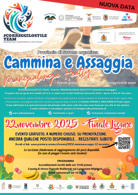 Cammina e Assaggia - 22 novembre 2025 Cammina e Assaggia - 22 novembre 2025